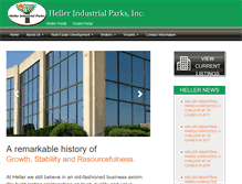Tablet Screenshot of hellerpark.com